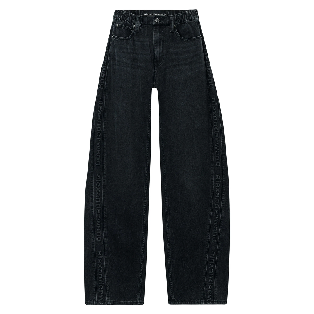 Logo Embossed Ballon Jogger Pant In Cotton