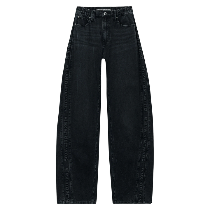 Logo Embossed Ballon Jogger Pant In Cotton