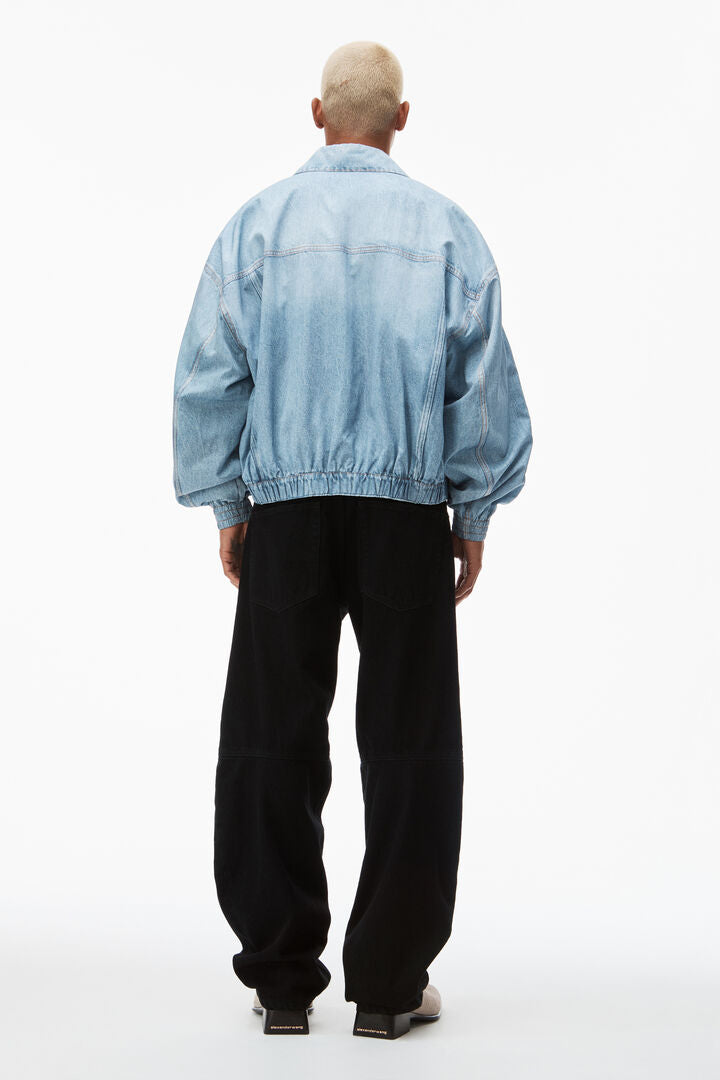 Alexander-Wang-Printed-Denim-Bomber-Jacket-Blue-2