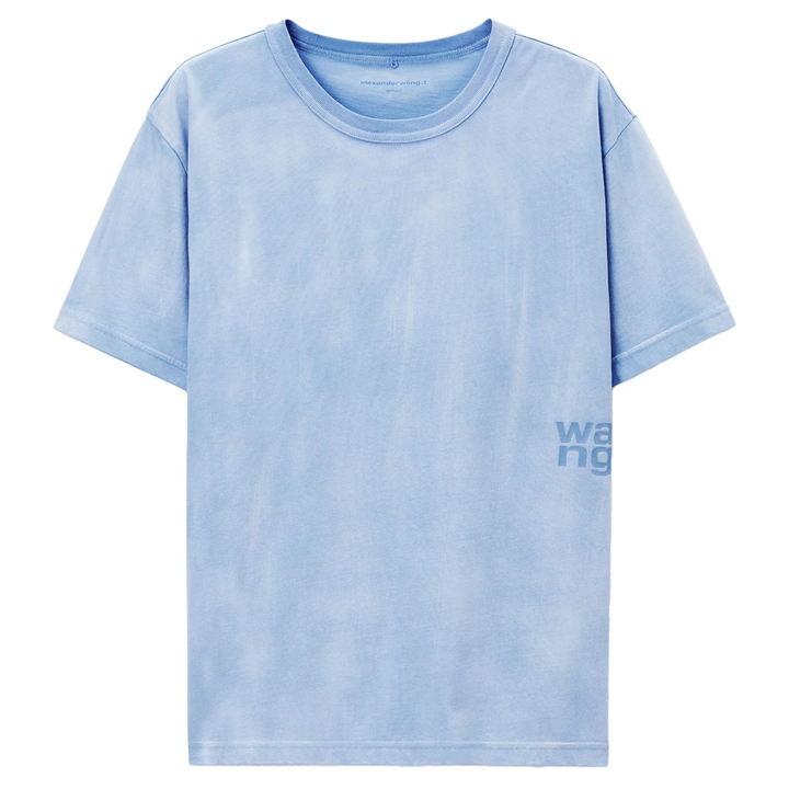 Puff Logo Tee In Cotton Jersey