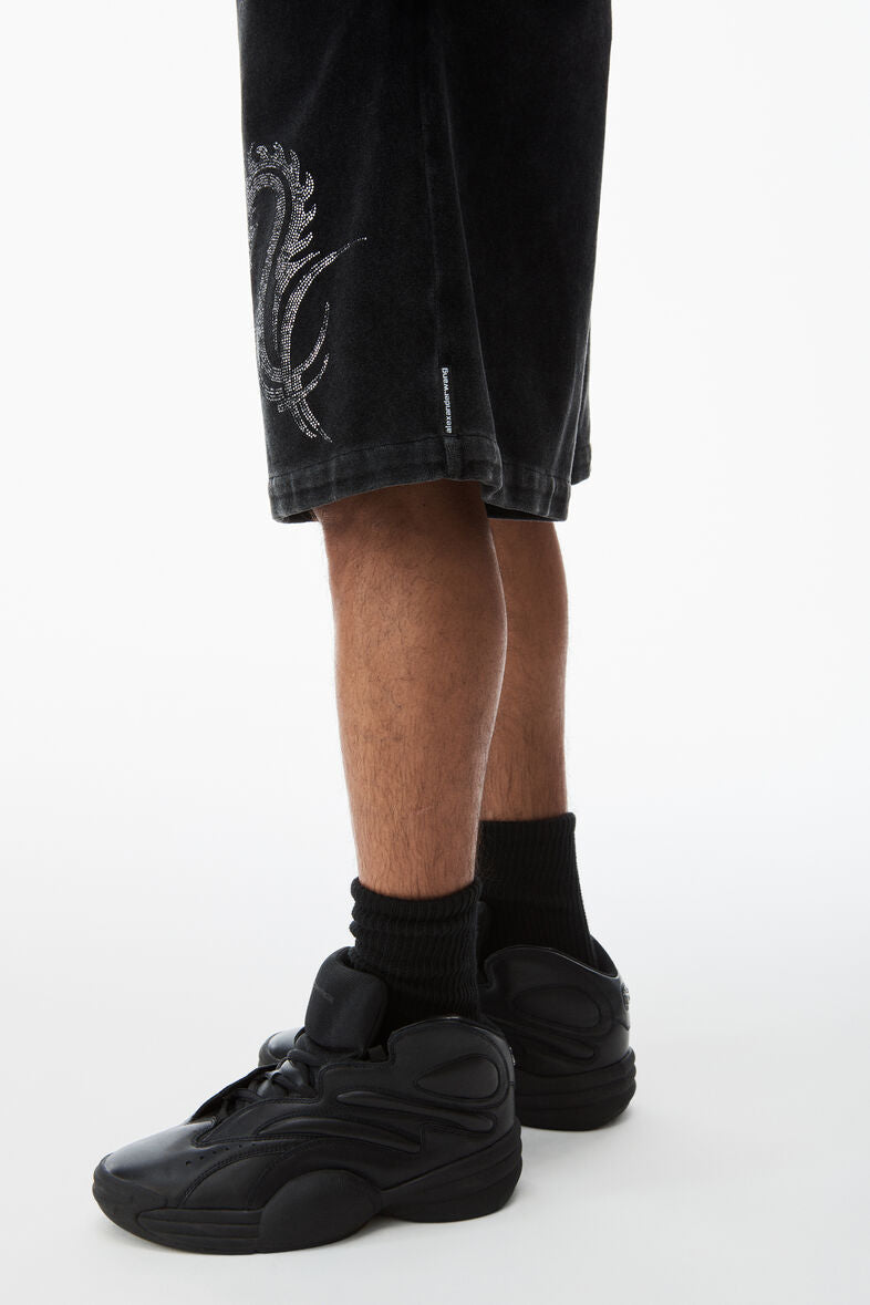 Alexander-Wang-Pull-On-Boxer-Shorts-With-Crystal-Black-4