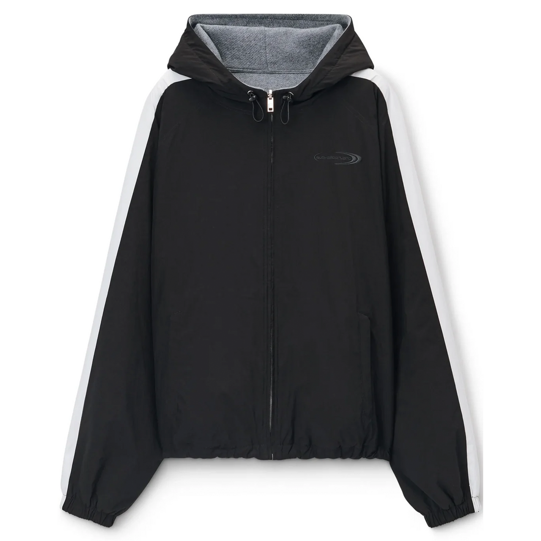 Reversible Zip Front Raglan Jacket