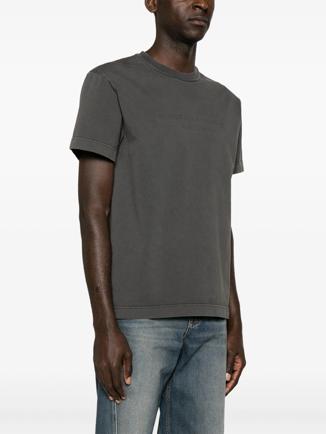 Alexander-Wang-Short-Sleeve-Tee-With-Acid-Wash-Men-Grey-3