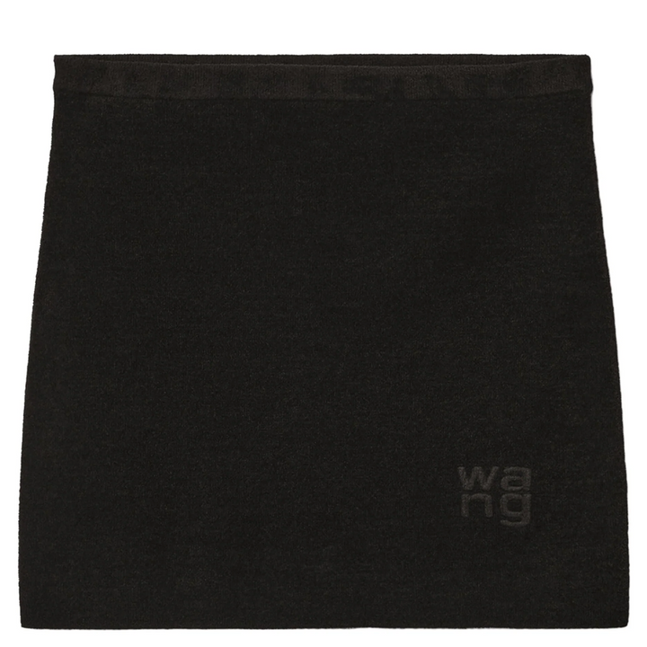 Logo Embossed Miniskirt In Chenille