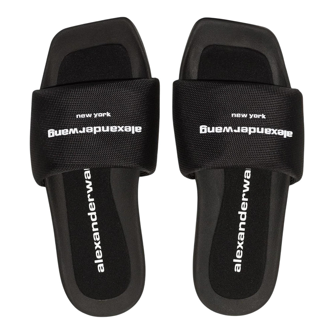 Club21 - Alexander Wang - AW Pool Slide In Nylon - FLIP FLOPS - Black