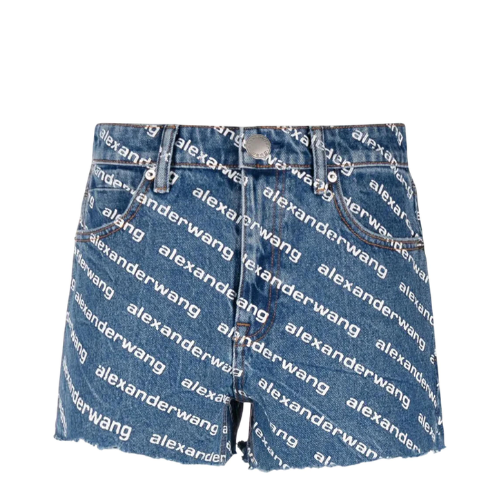 Bite Logo Short In Deep Blue Denim