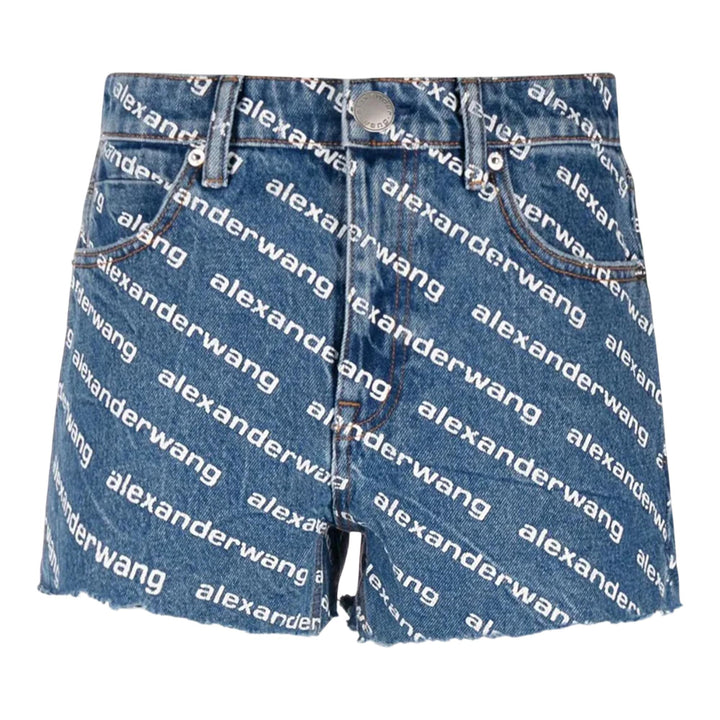 Bite Logo Short In Deep Blue Denim
