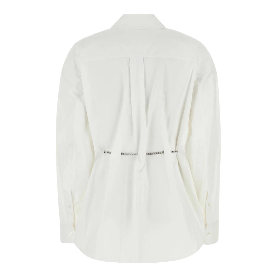 Club21 - Alexander Wang - Button Up Shirt With Waist Chain - BLOUSES - White