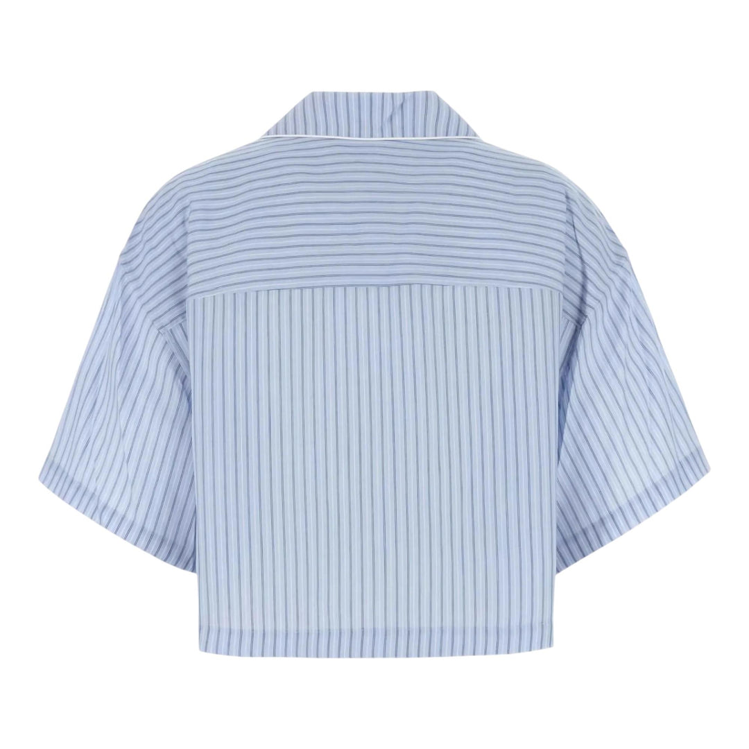 Club21 - Alexander Wang - Cropped Shirt - BLOUSES - Blue