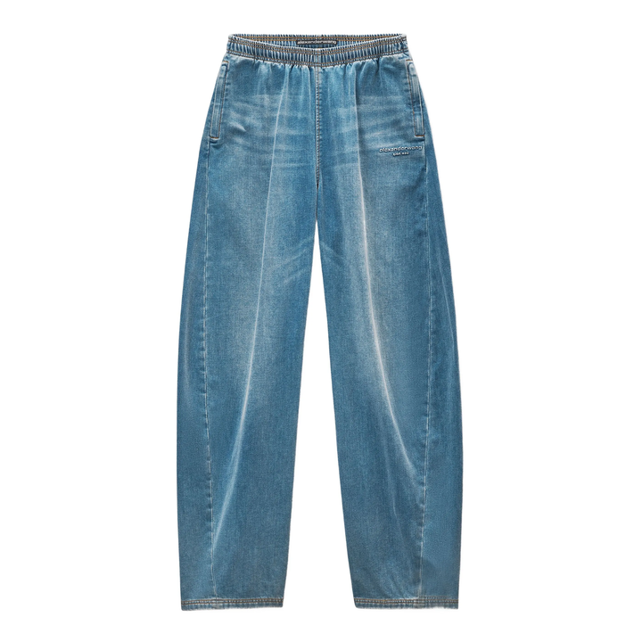 Elasticated Drawstring Waist Sweatpants