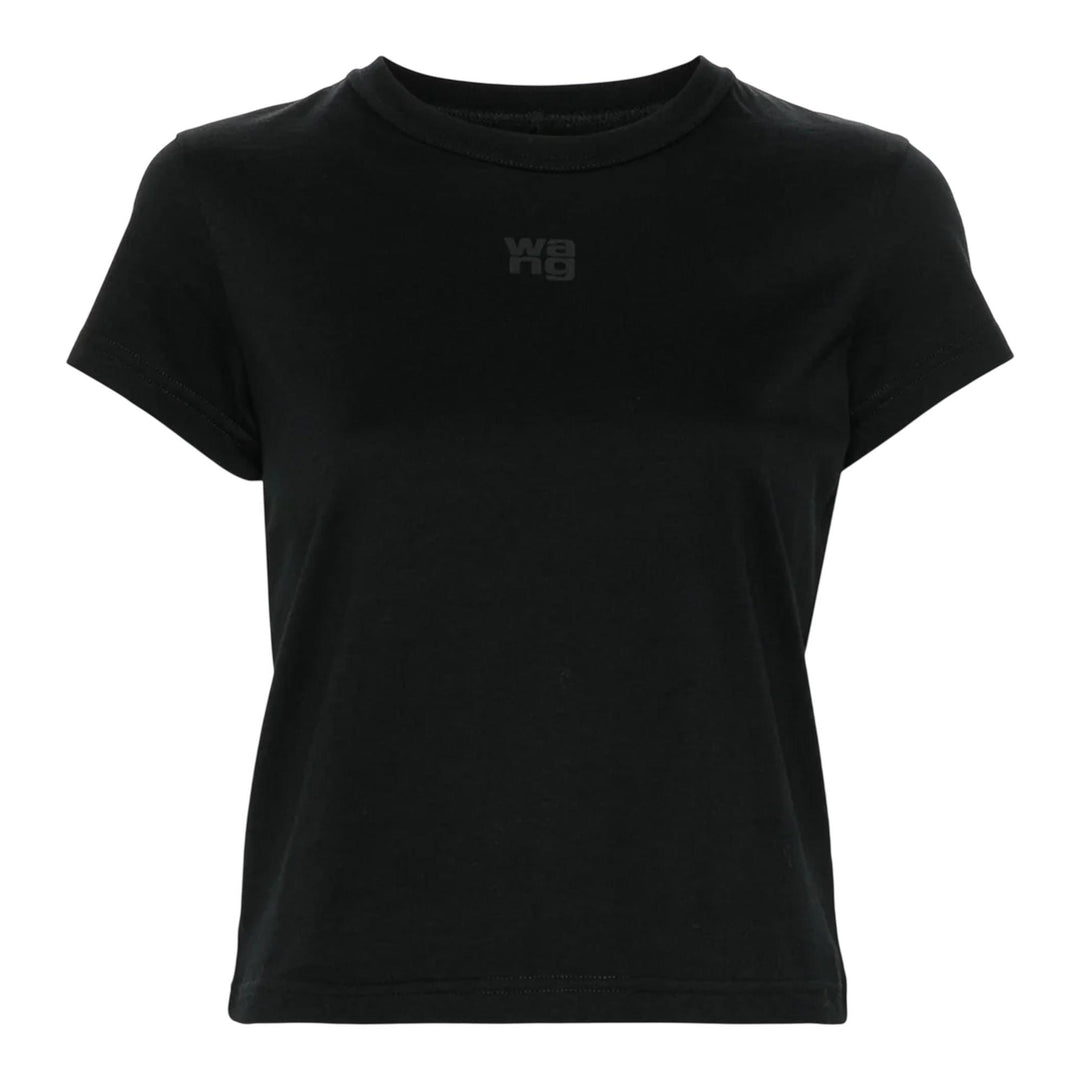 Club21 - Alexander Wang - Essential Jersey Shrunk Tee - TEES - Black