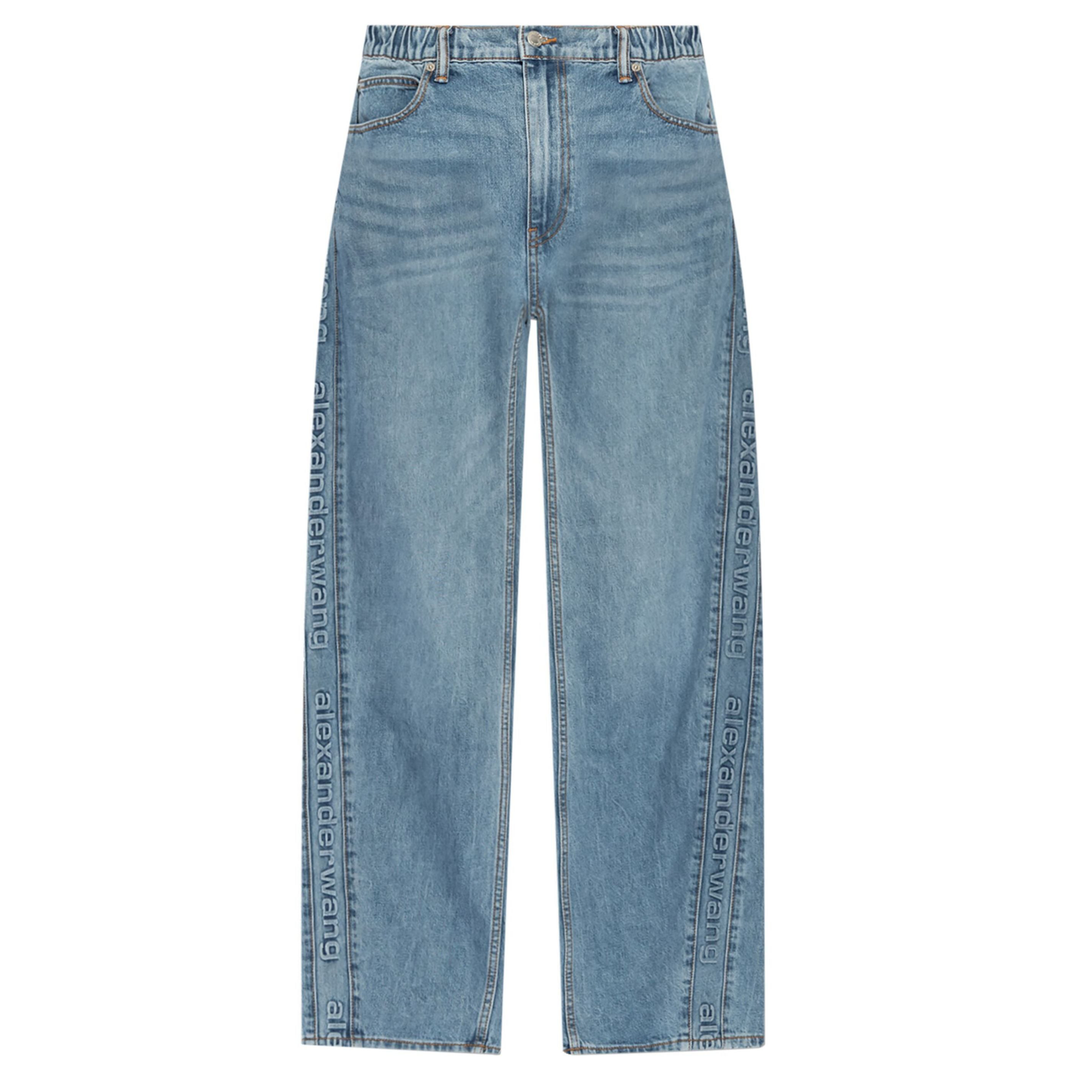Alexander_Wang_Logo-Embossed_Balloon_Jeans_Indigo