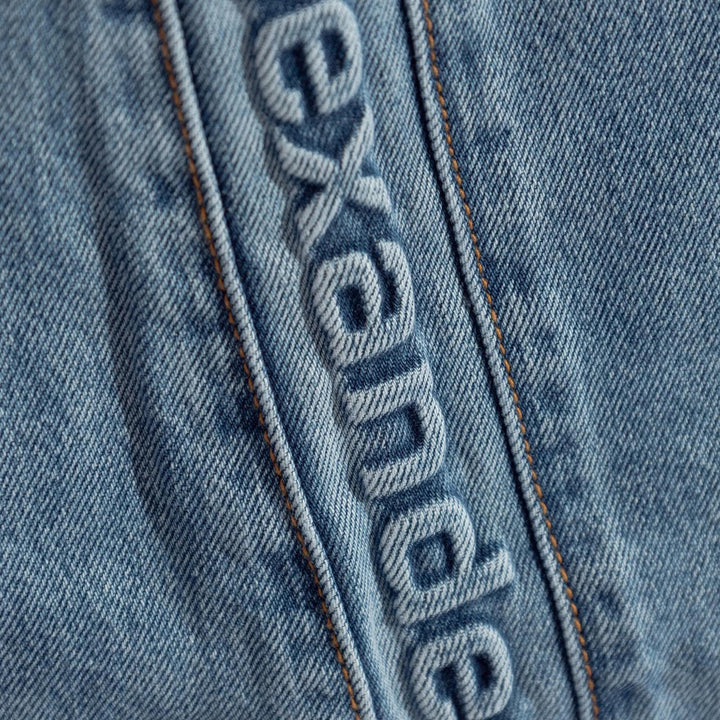 Club21 - Alexander Wang - Logo-Embossed Ballon Jogger - JEANS - Blue