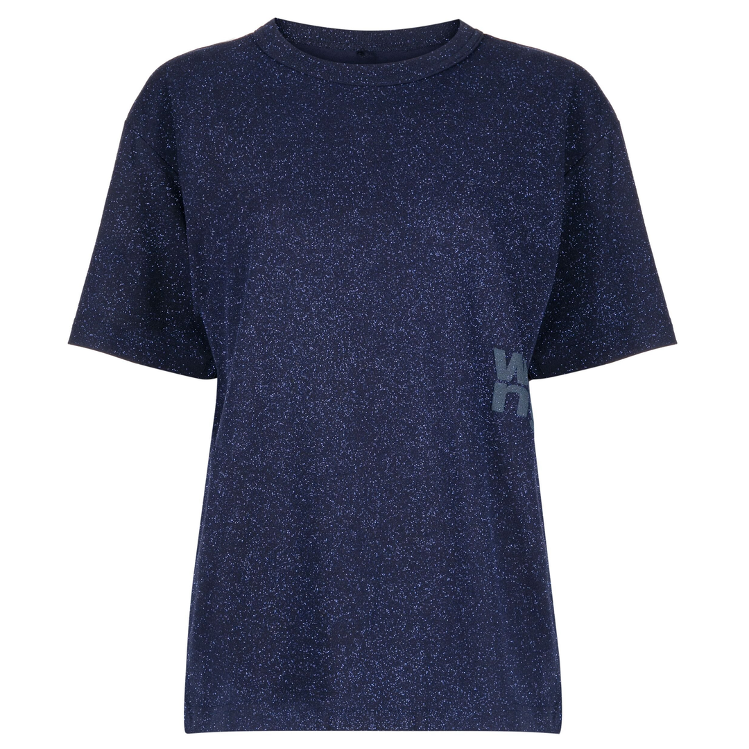 Alexander_Wang_Puff_Logo_Tee_In_Glitter_Jersey_Blue