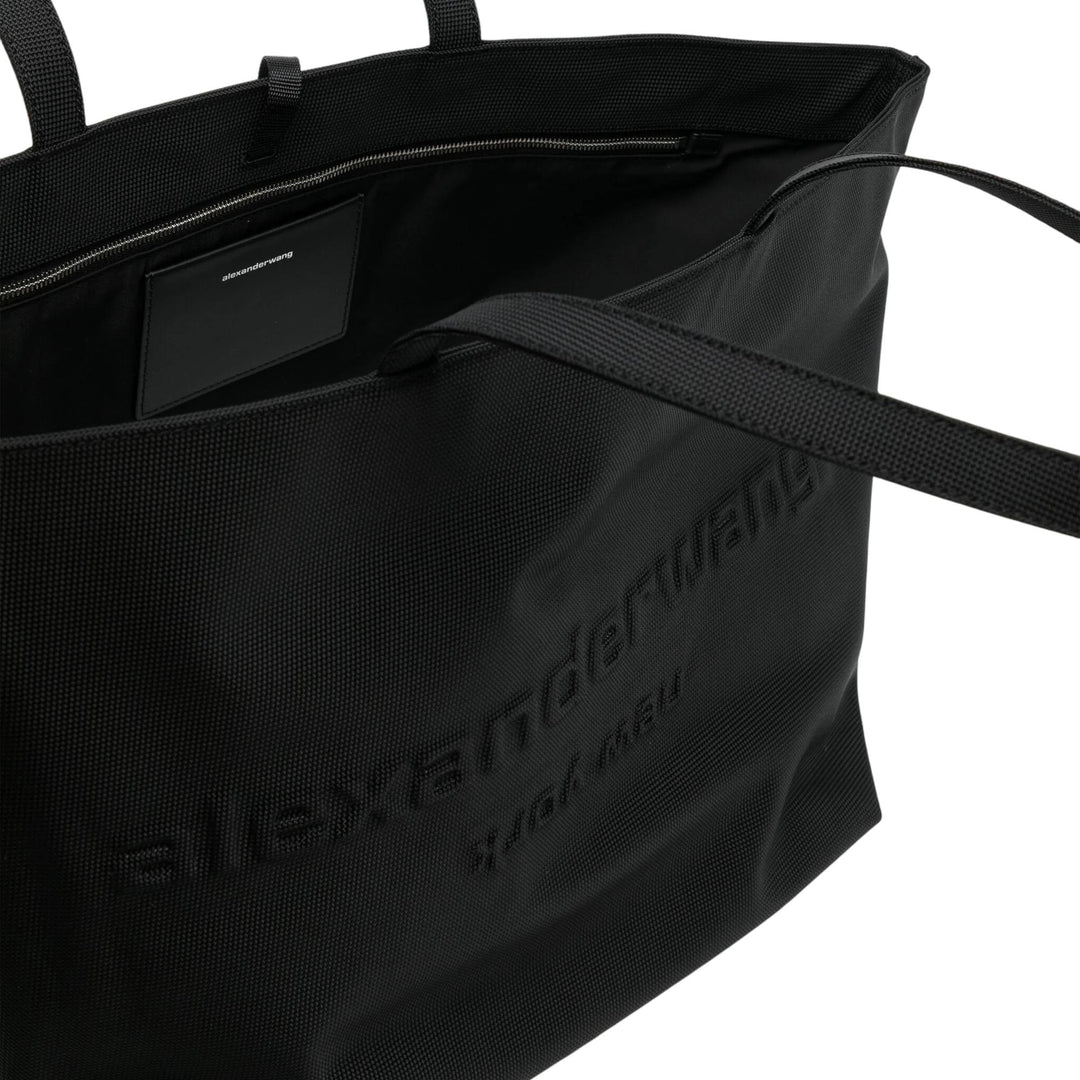 Club21 - Alexander Wang - Punch Tote Bag In Nylon Canvas - TOTES - Black