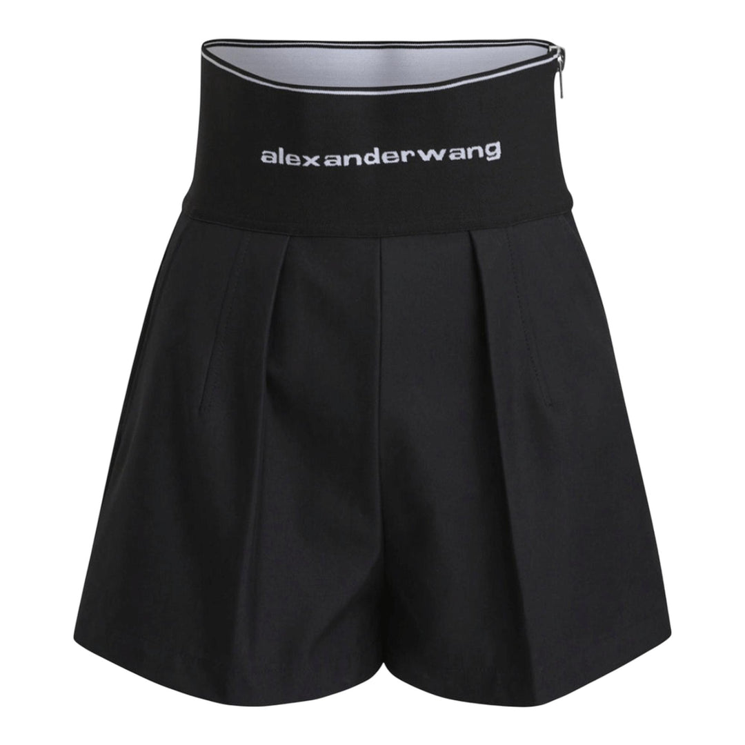 Alexander-Wang-Safari-Short-With-Exposed-Zipp-Black-1