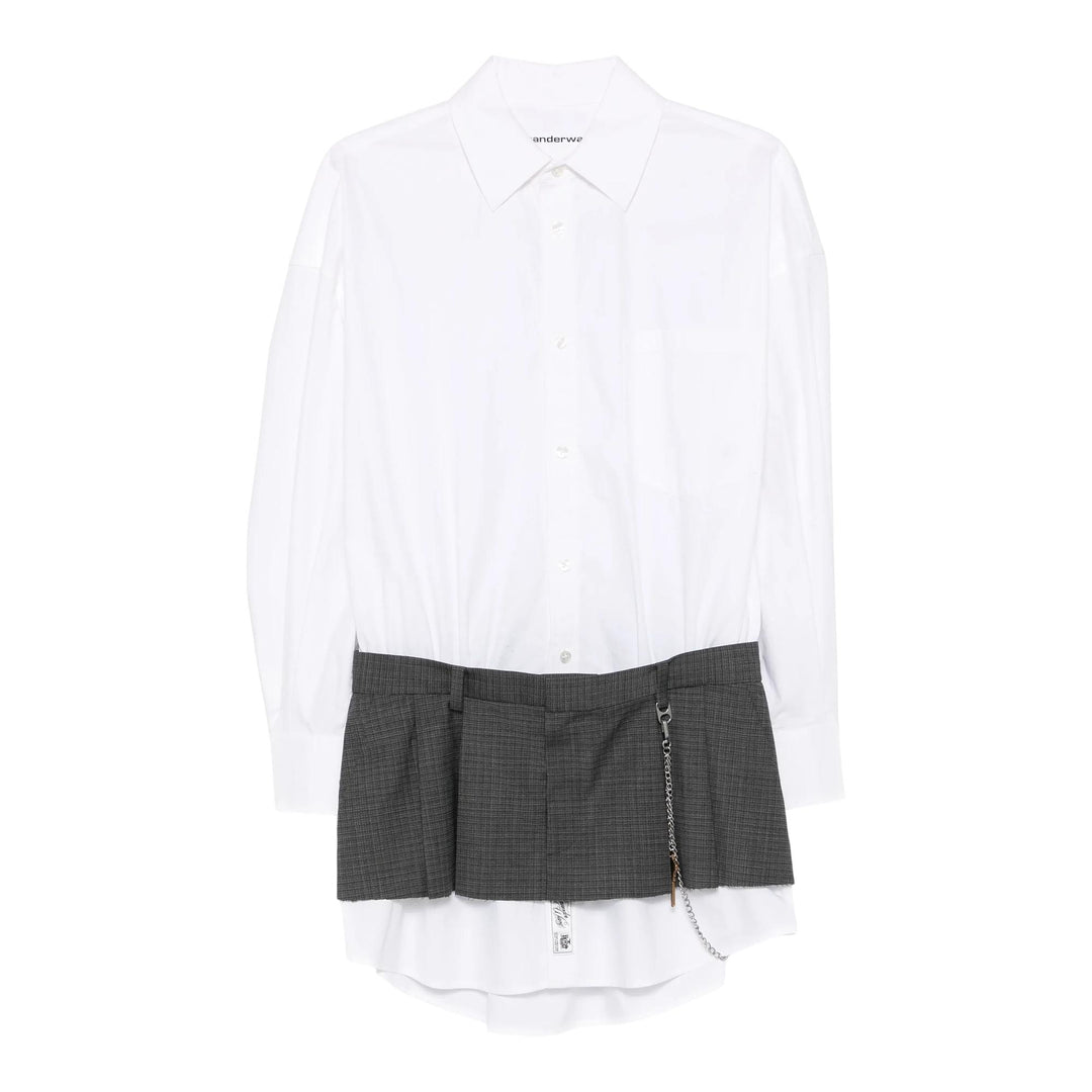 Club21 - Alexander Wang - Shirt Dress With Chain - WOVEN DRESSES - White