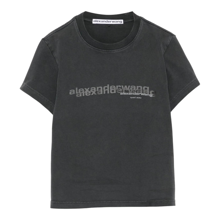 Club21 - Alexander Wang - Shrunken Tee - TEES - Black