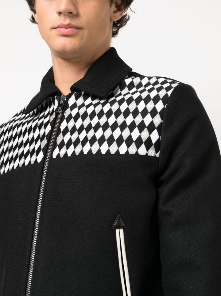 Amiri-Diamond-Embrd-Work-Jacket-Black-5