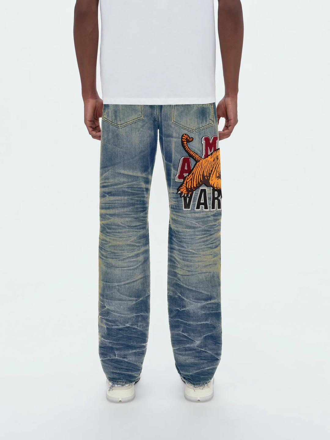 Amiri-Varsity-Tiger-Straight-Jeans-Indigo-4