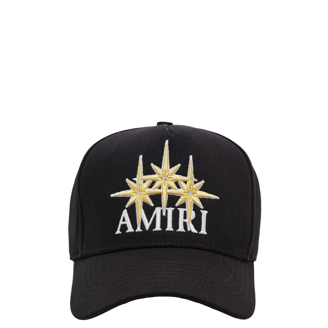 Amiri_Amiri_Starburst_Canvas_Hat_Black