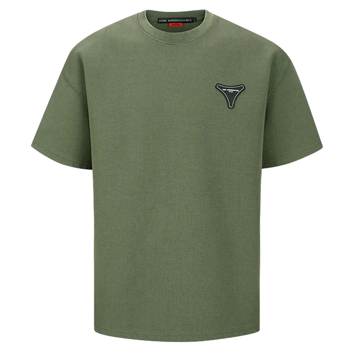 Unisex Stool Patch Logo T-Shirt