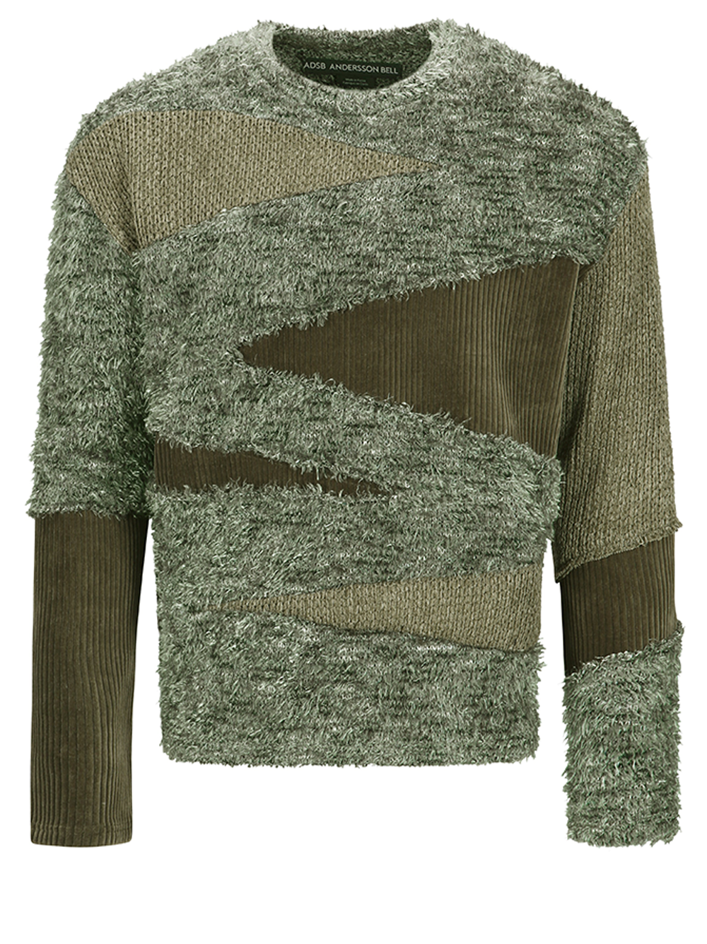 Ghillie Color Block Sweater