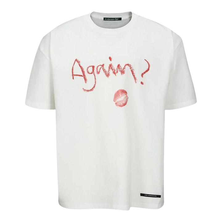 Club21 - Andersson Bell - Essential Unisex Again Lip Tee - TEES - White