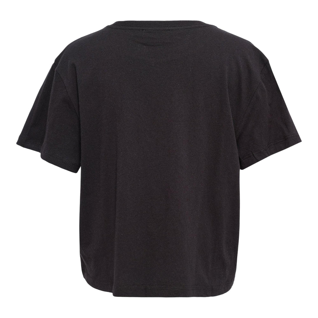 Club21 - Ashley Williams - Black Cropped T-Shirt - TEES - Black