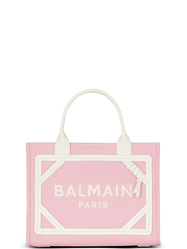 BALMAIN_BArmyShopperSmallCanvas_Logo-Pink
