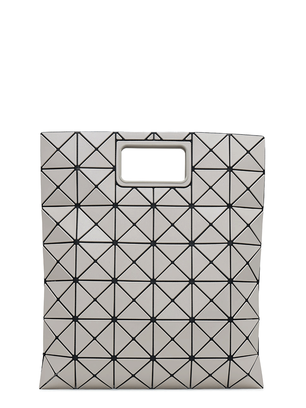 BAO-BAO-ISSEY-MIYAKE-BOCCA-MATTE-Handbag-Large-Grey-Beige-1