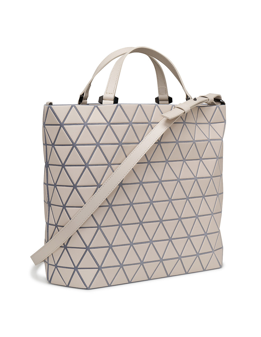 BAO-BAO-ISSEY-MIYAKE-CRYSTAL-MATTE-Top-Handle-Light-Beige-2