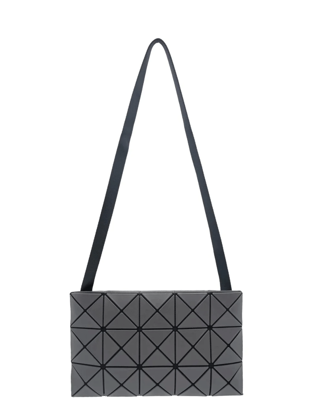 BAO BAO ISSEY MIYAKE LUCENT MATTE Crossbody Bag 3X5 Charcoal Grey 1