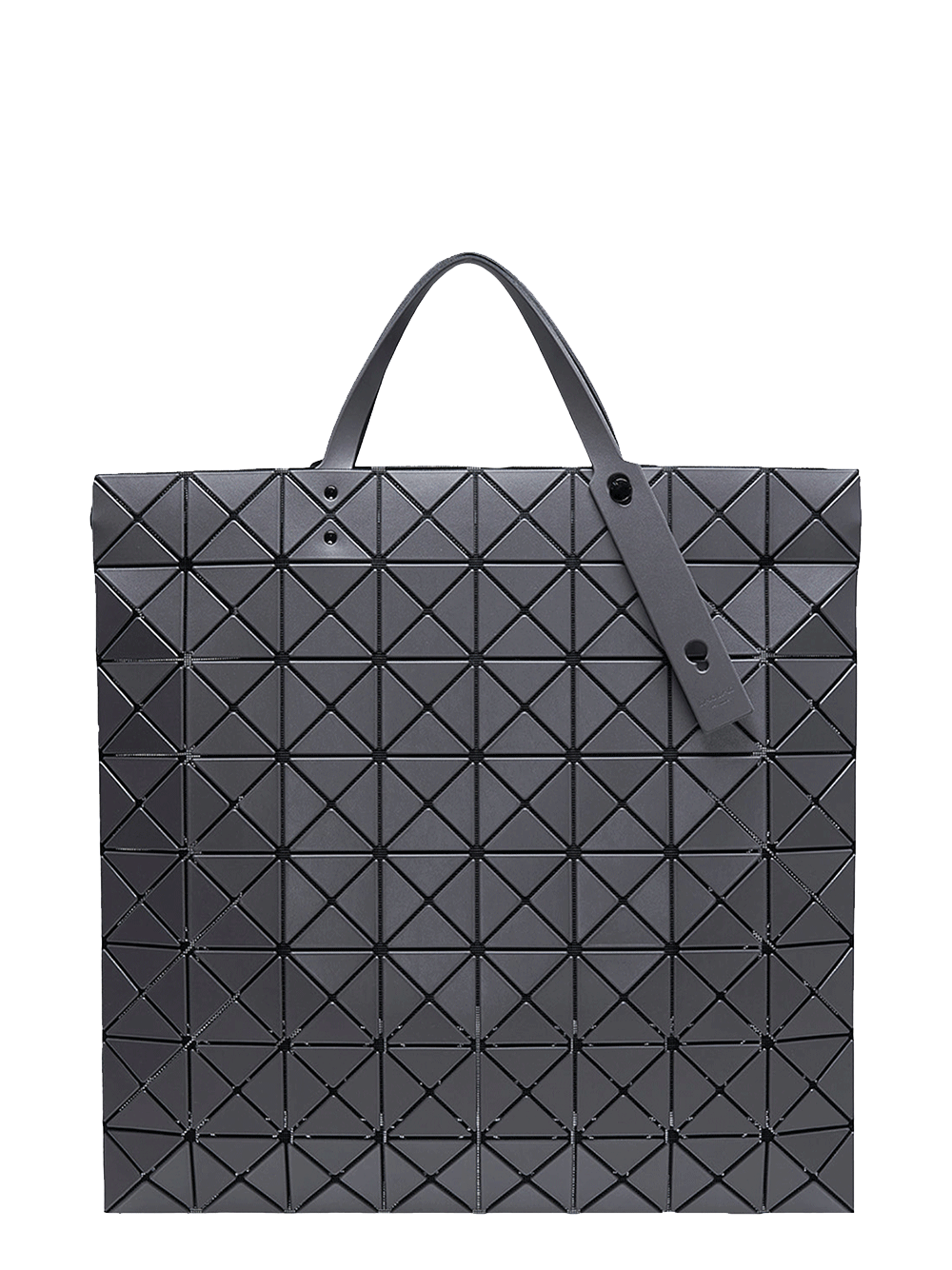 BAO BAO ISSEY MIYAKE Lucent Matte 8X8 Charcoal Grey 1