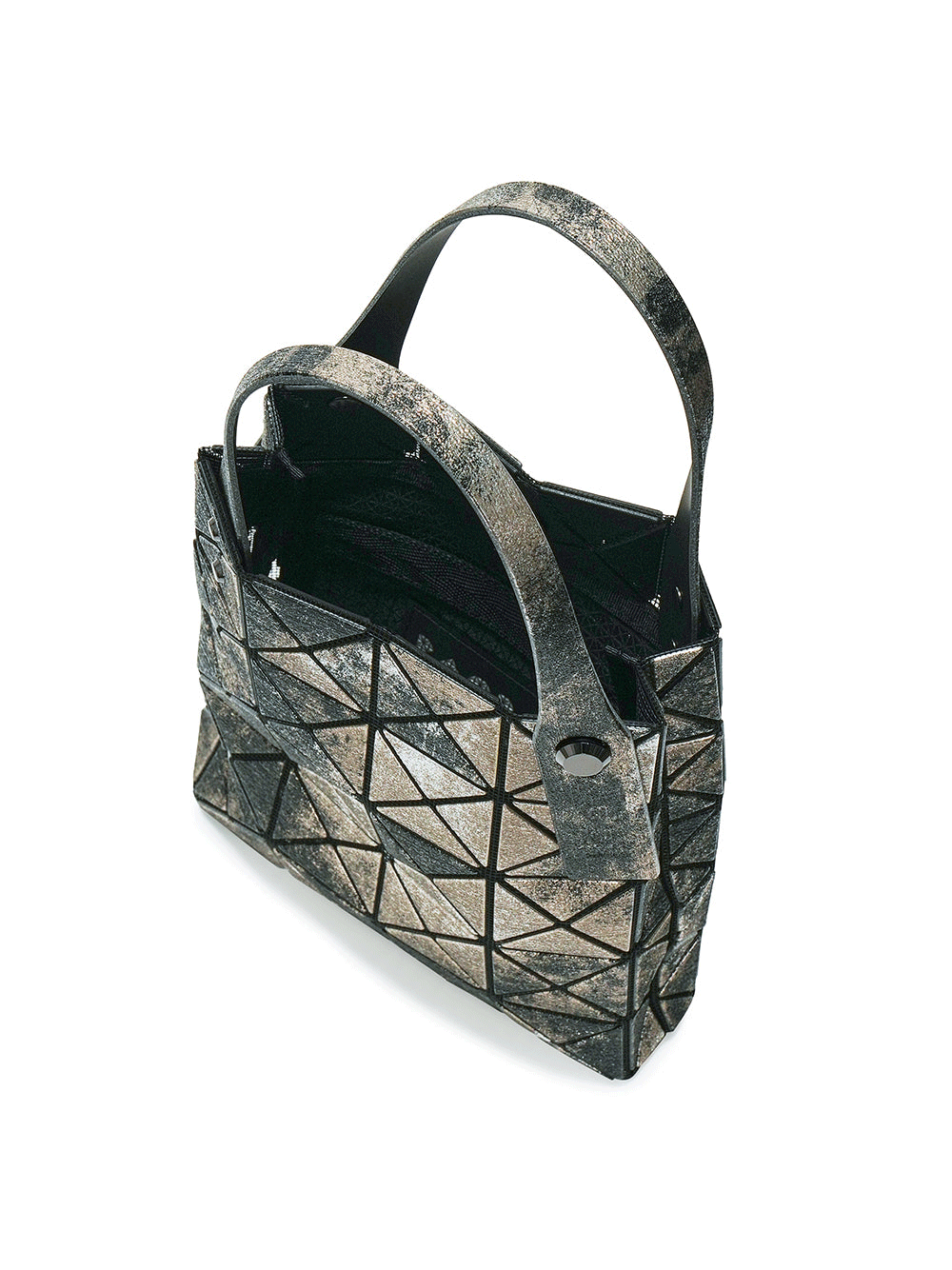 BAO-BAO-ISSEY-MIYAKE-PLATINUM-NEBULA-Mini-Tote-Black-Mix-3