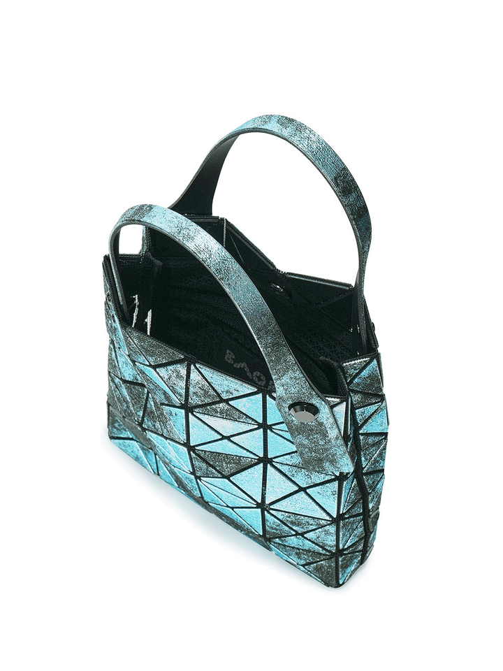 BAO-BAO-ISSEY-MIYAKE-PLATINUM-NEBULA-Mini-Tote-Green-Mix-3