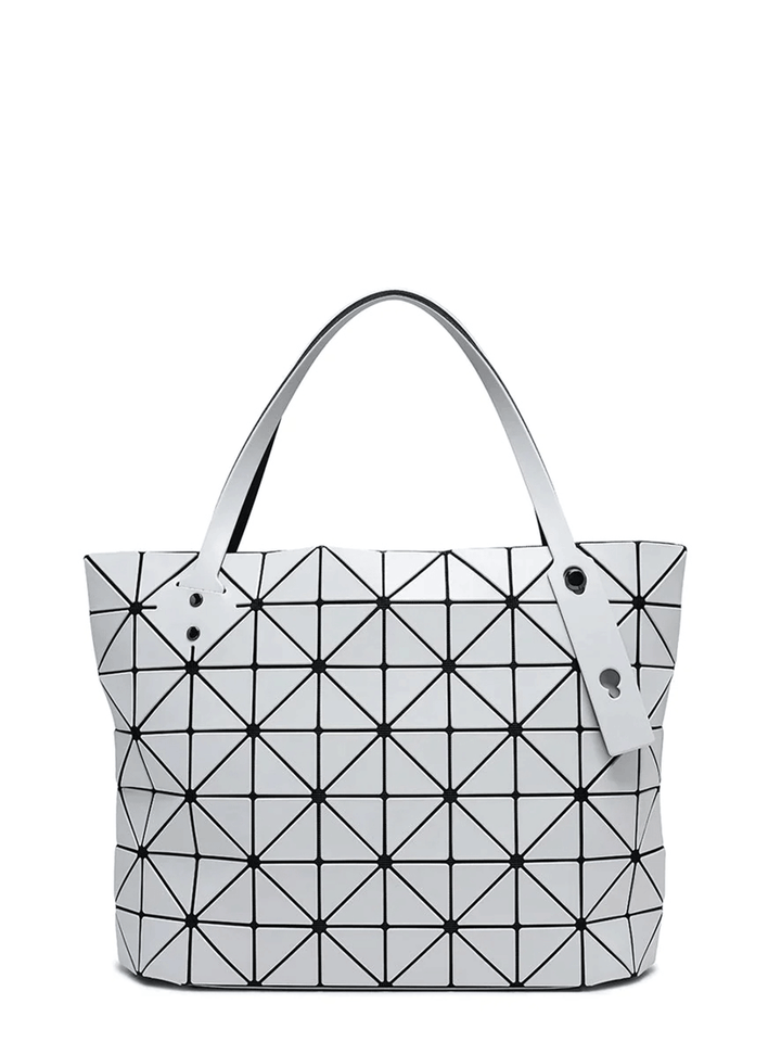 BAO-BAO-ISSEY-MIYAKE-ROCK-MATTE-Tote-Small-Light-Grey-1