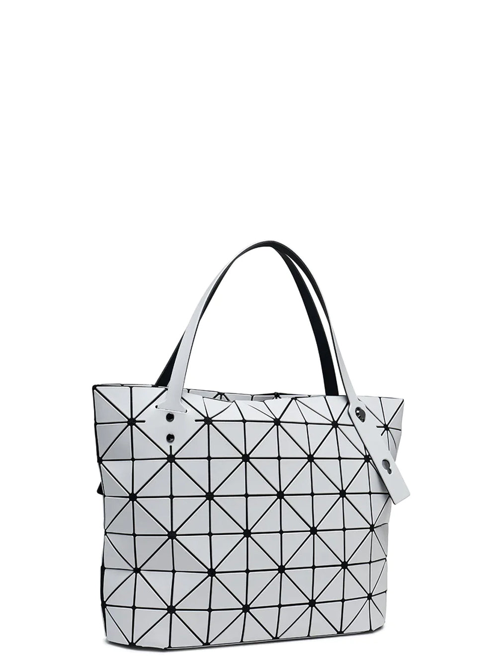 BAO-BAO-ISSEY-MIYAKE-ROCK-MATTE-Tote-Small-Light-Grey-2