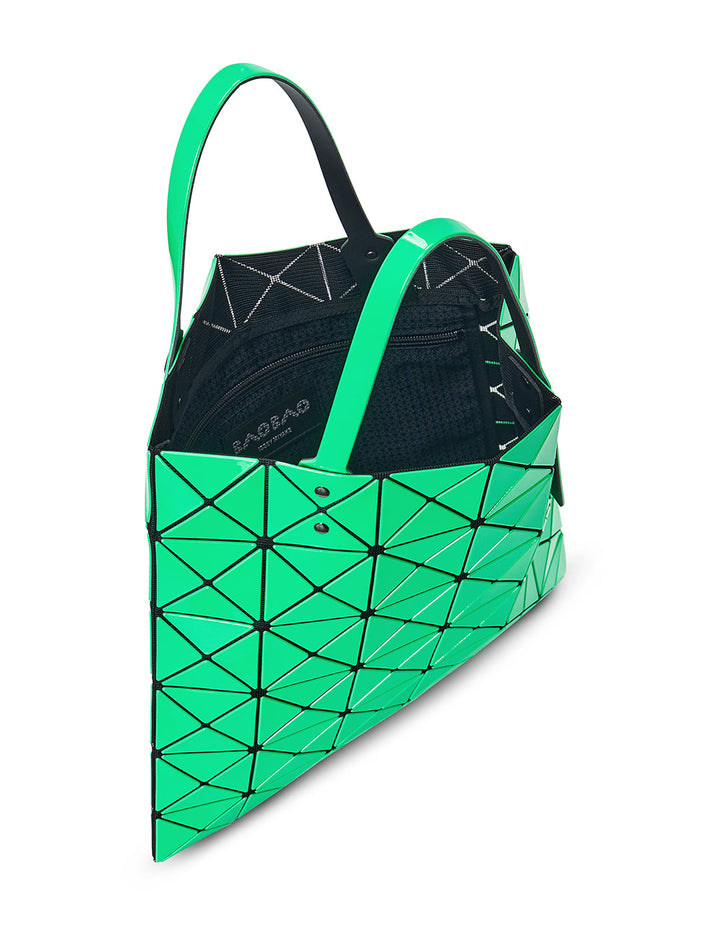 BAO BAO ISSEY MIYAKE Lucent Gloss Tote 6X6 Green 3