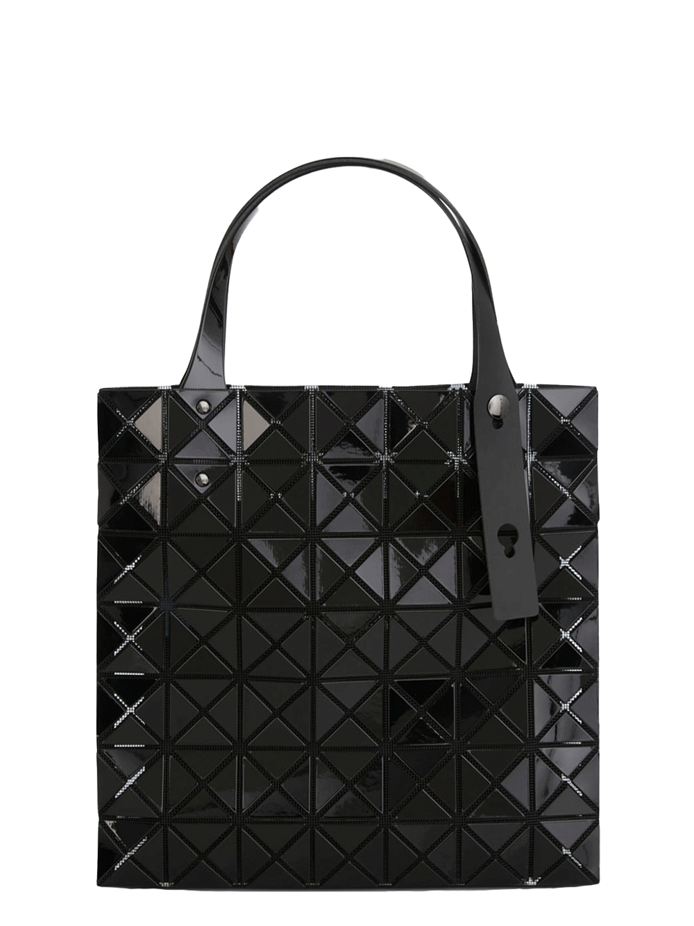 BAO BAO ISSEY MIYAKE Prism Basic Tote 7X7 Black 1