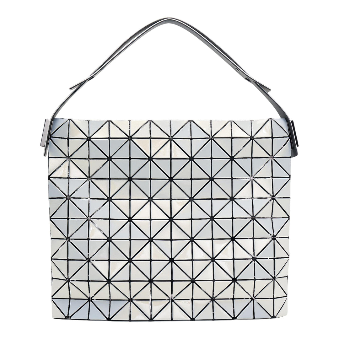 Club21 - BAO BAO ISSEY MIYAKE - Baguette Matte Handbag Large - HANDBAGS - Pearl White