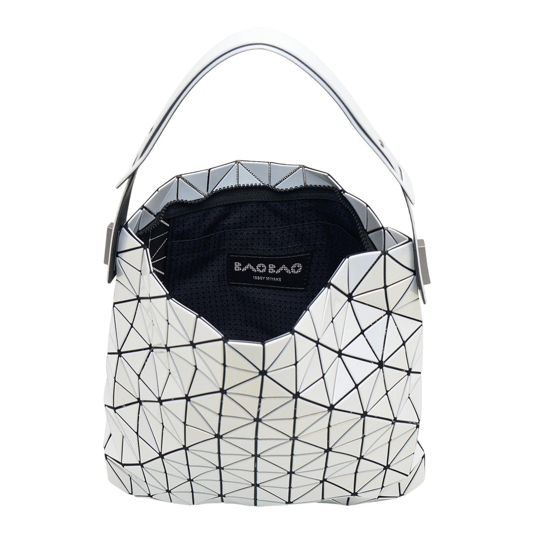 Club21 - BAO BAO ISSEY MIYAKE - Baguette Matte Handbag Large - HANDBAGS - Pearl White