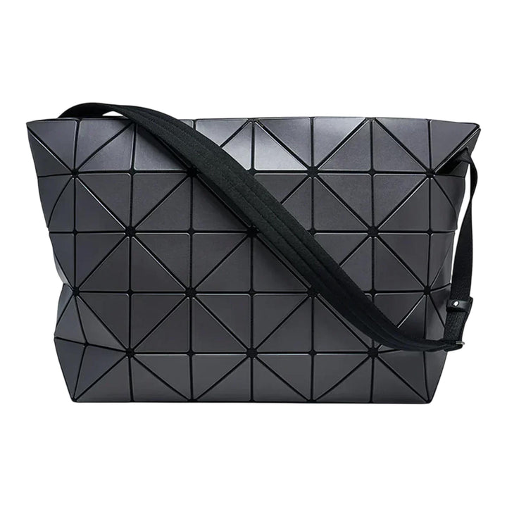 Club21 - BAO BAO ISSEY MIYAKE - Blocky Shoulder Bag Large - CROSS BODY - Charcoal