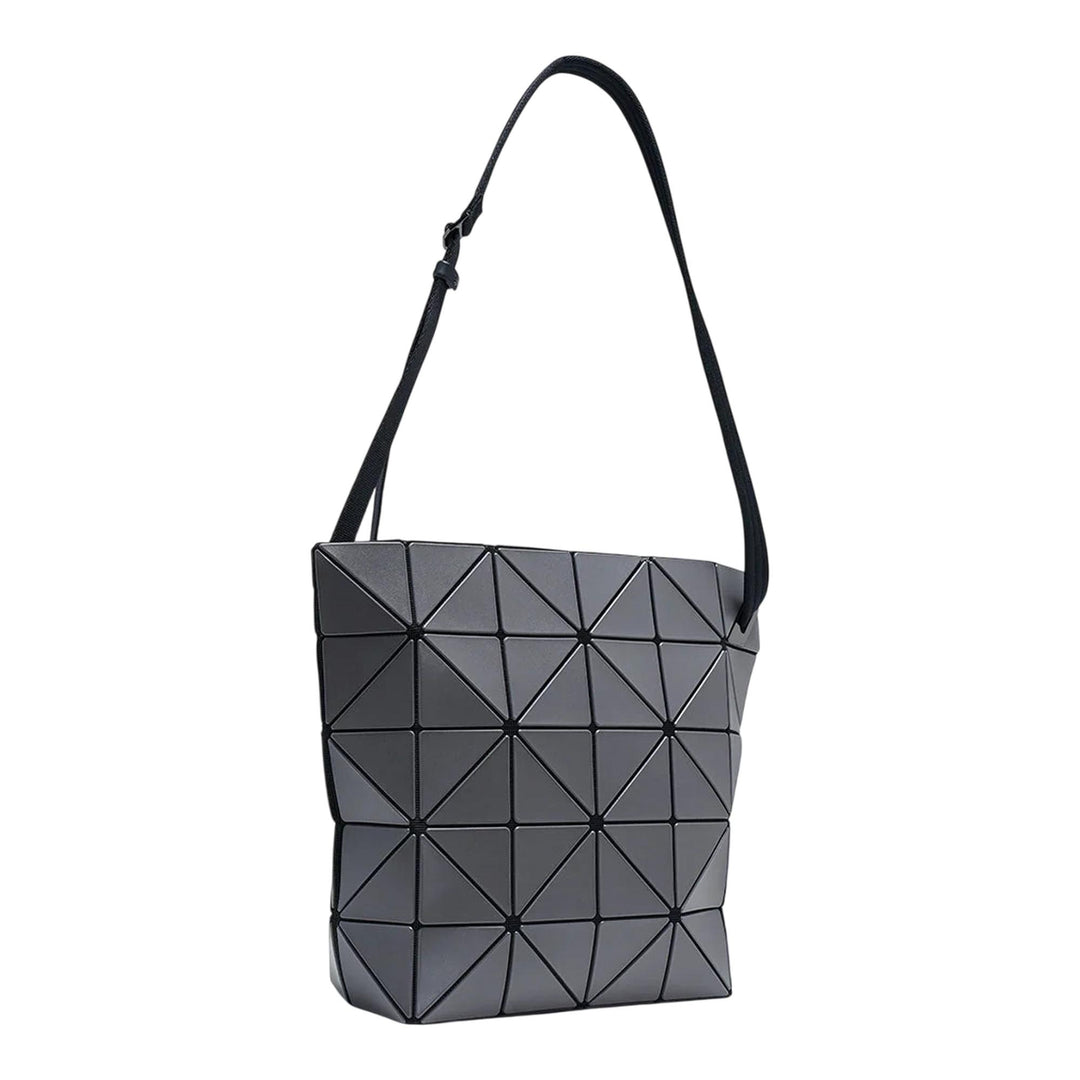 Club21 - BAO BAO ISSEY MIYAKE - Blocky Shoulder Bag Small - SHOULDER BAGS - Charcoal Gray