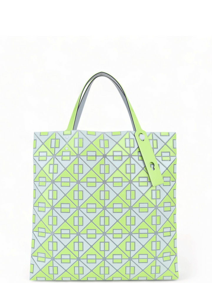 BAO_BAO_ISSEY_MIYAKE_Connect_Tote_6X6_Yellow_geen_gray