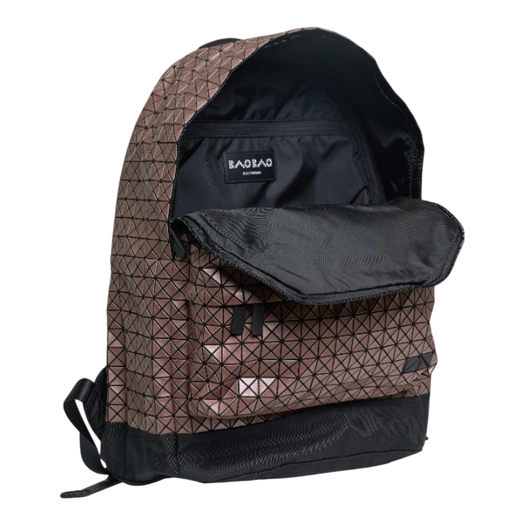 Club21 - BAO BAO ISSEY MIYAKE - Daypack Metallic Backpack - BACKPACKS - Bronze