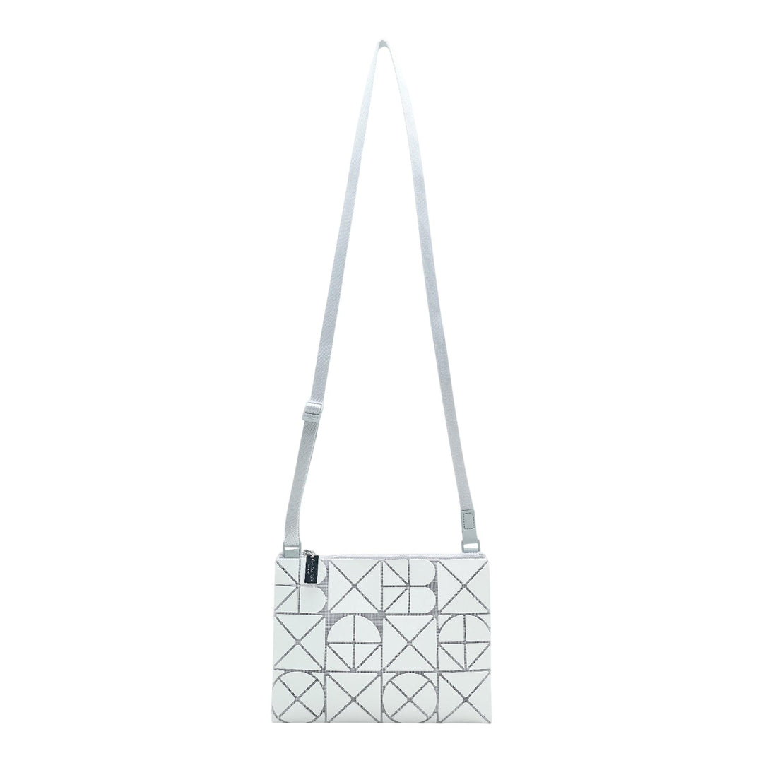 Club21 - BAO BAO ISSEY MIYAKE - Font Cross Body 3X4 - CROSS BODY - Matte White