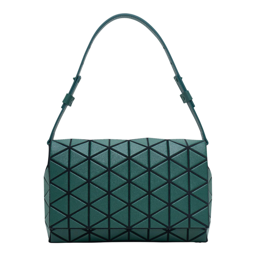 Club21 - BAO BAO ISSEY MIYAKE - Fossette Shoulder Bag Large - SHOULDER BAGS - Deep Green