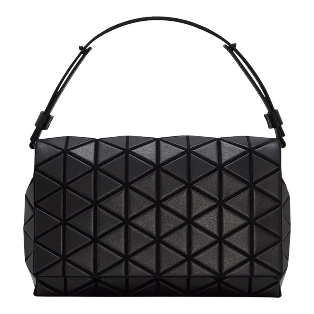 Club21 - BAO BAO ISSEY MIYAKE - Fossette Shoulder Bag Large - SHOULDER BAGS - Matte Black
