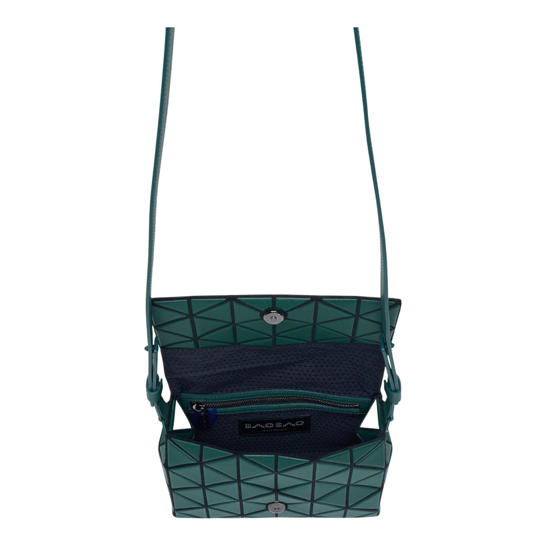 Club21 - BAO BAO ISSEY MIYAKE - Fossette Shoulder Bag Small - SHOULDER BAGS - Deep Green
